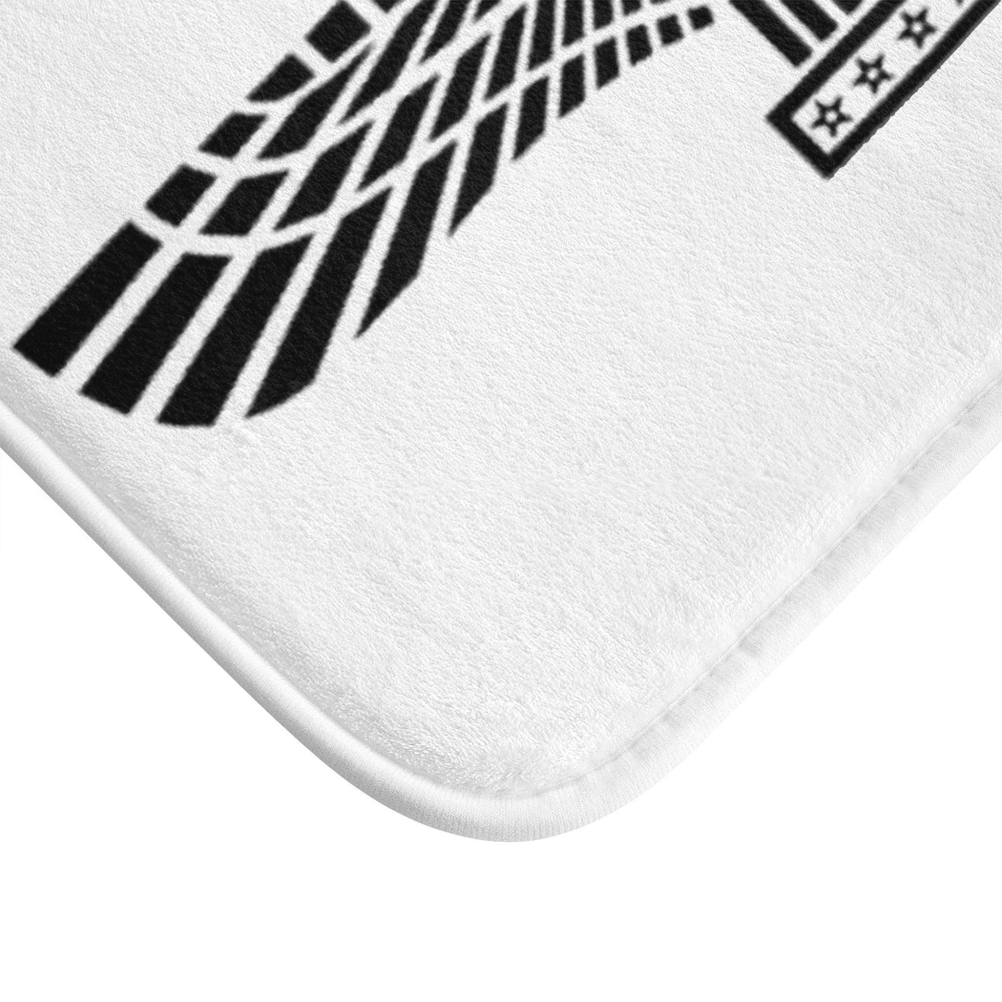 Badrumsmatta - Vit