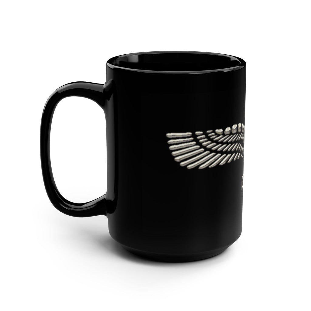 Svart kaffemugg 44 cl